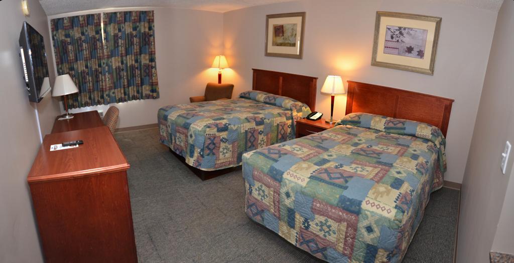 Travelodge Hanna Canada Grey Extérieur photo